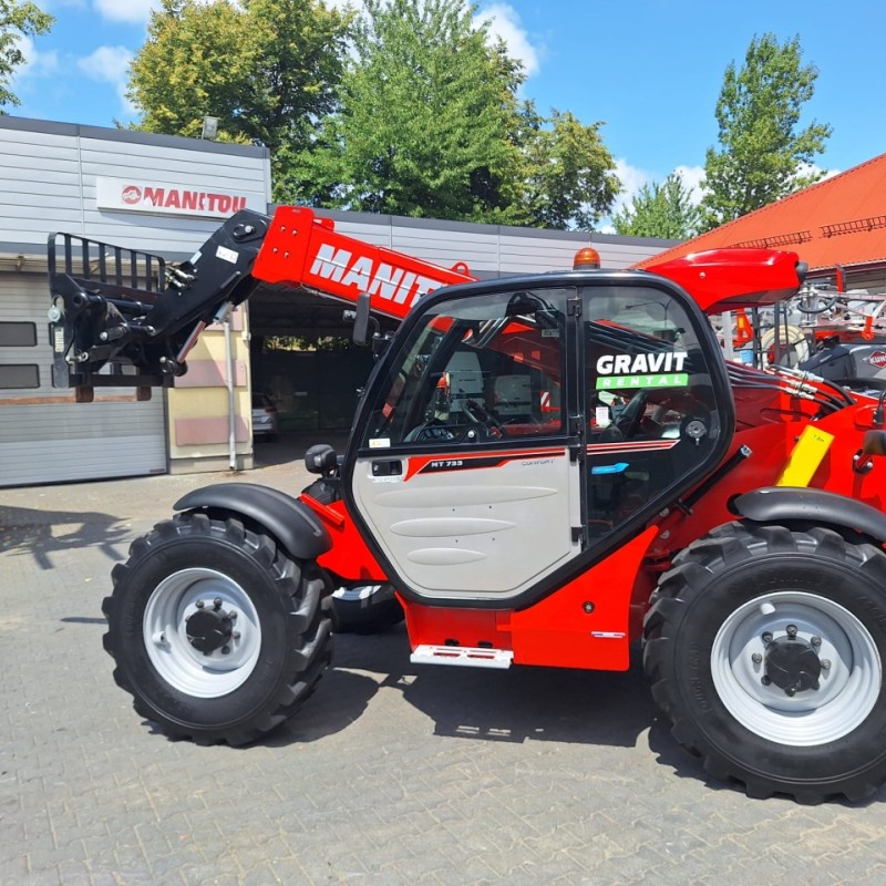 Carretilla telescópica Manitou MT 733