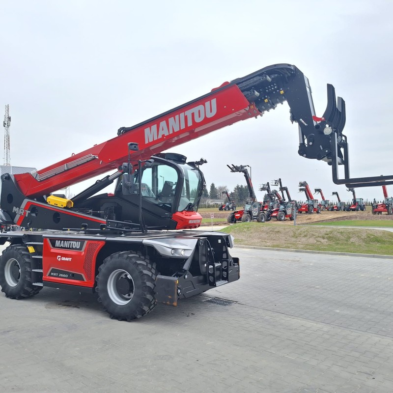 Rotating telehandler Manitou MRT 2660 VISION +