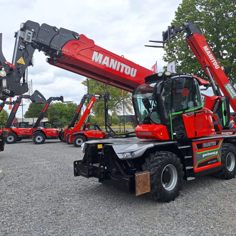 Rotating telehandler Manitou MRT 2660