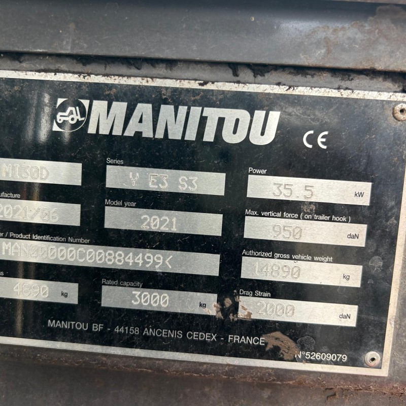 Maststapler Manitou MI 30 D