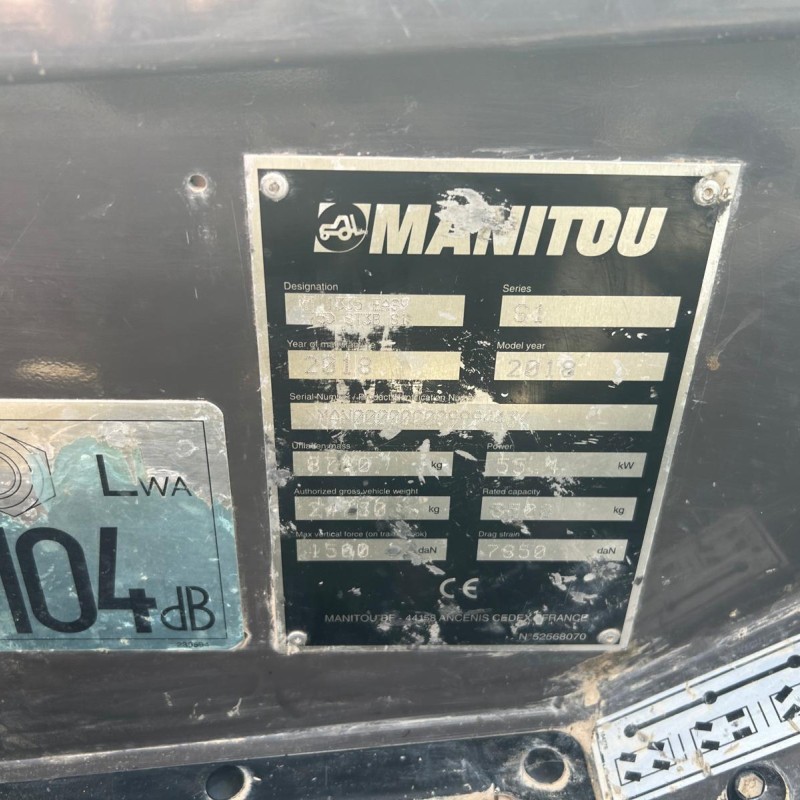 Empilhador telescópico Manitou MT 1335 easy ST5