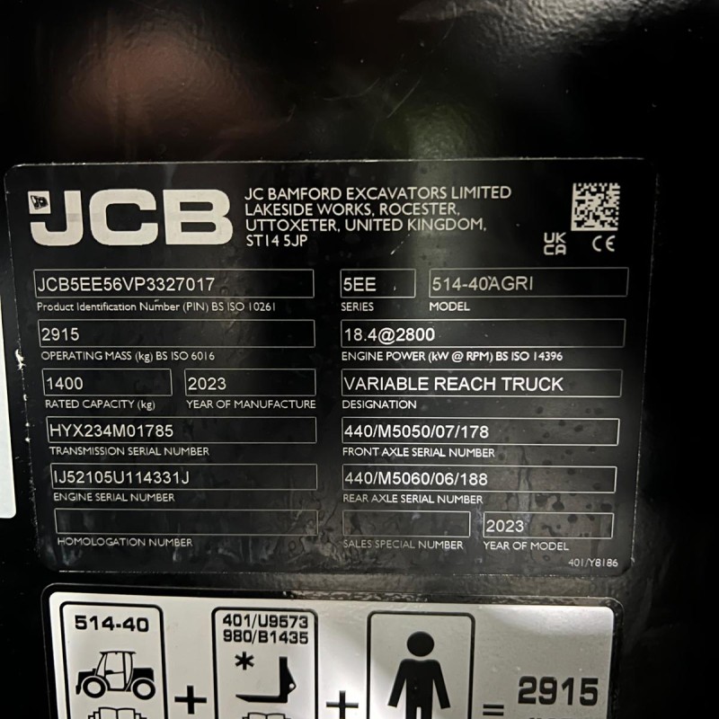 Telehandler Jcb JCB 514-40