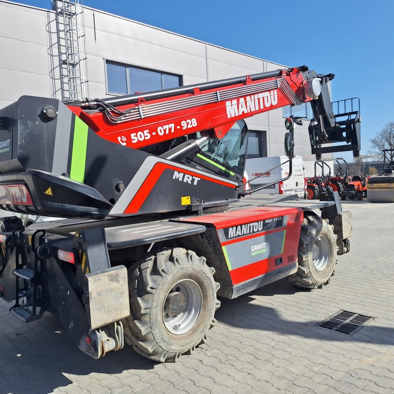 Drehbarer Teleskoplader Manitou MRT 2145 360 115 Vision