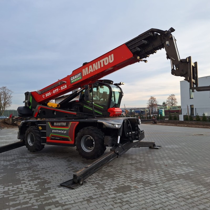 Drehbarer Teleskoplader Manitou MRT 3060 Vision +