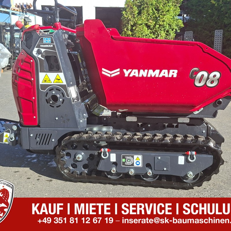 Tracked dumper Yanmar C08-A TV