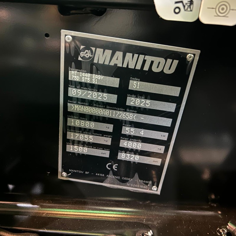 Verreiker Manitou MT 1440 75 EASY