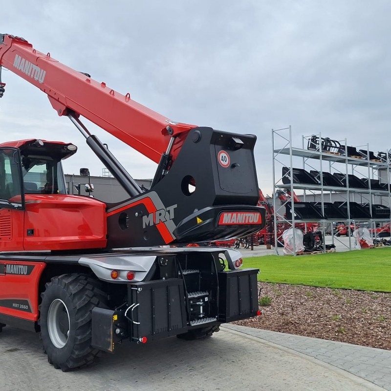 Rotating telehandler Manitou MRT 2660 VISION +