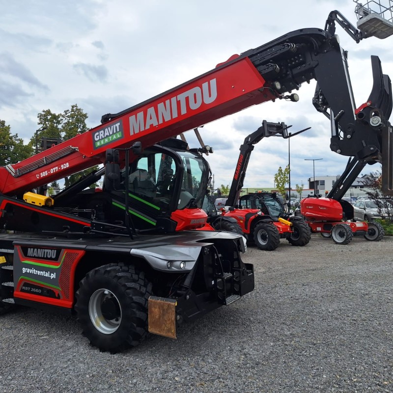 Rotating telehandler Manitou MRT 2660