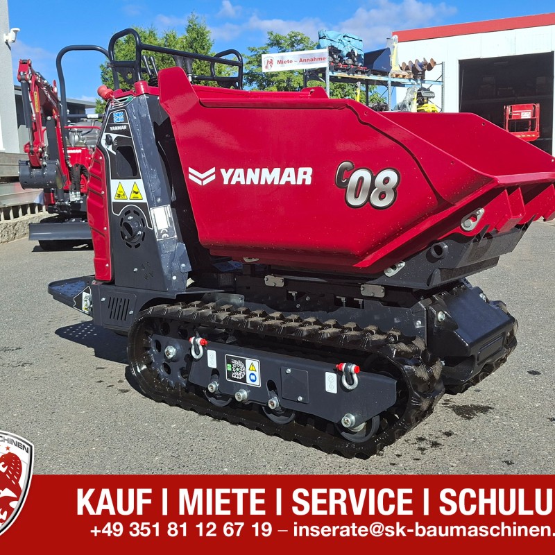 Tracked dumper Yanmar C08-A TV