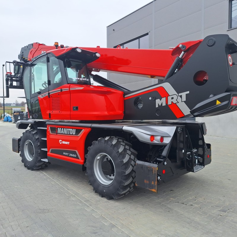 Rotating telehandler Manitou MRT 2660 VISION +