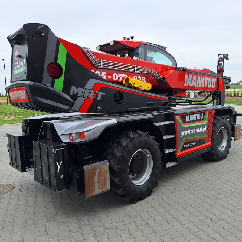 Rotating telehandler Manitou MRT 2260 VISION +