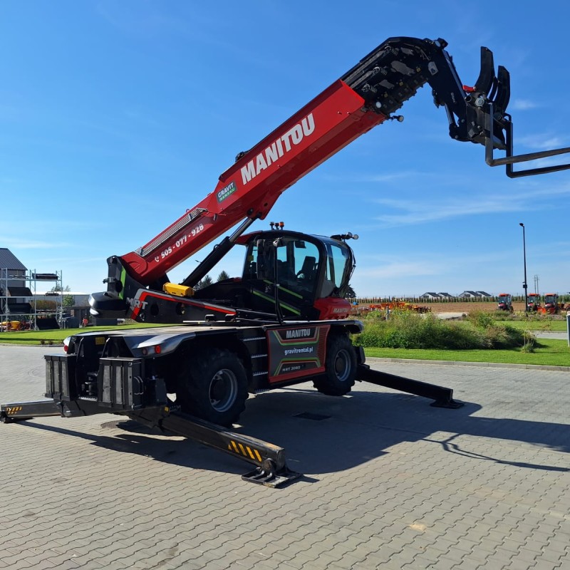 Rotating telehandler Manitou MRT 3060