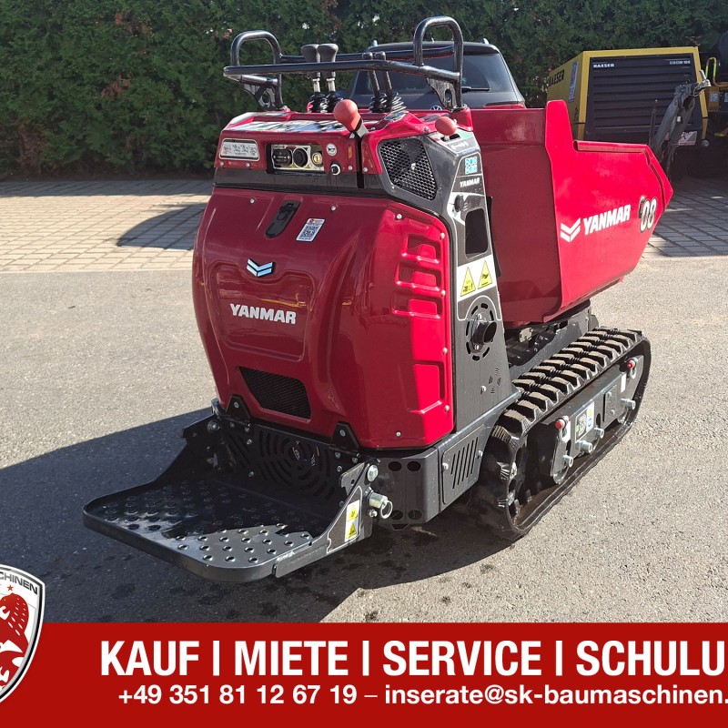Tracked dumper Yanmar C08-A TV