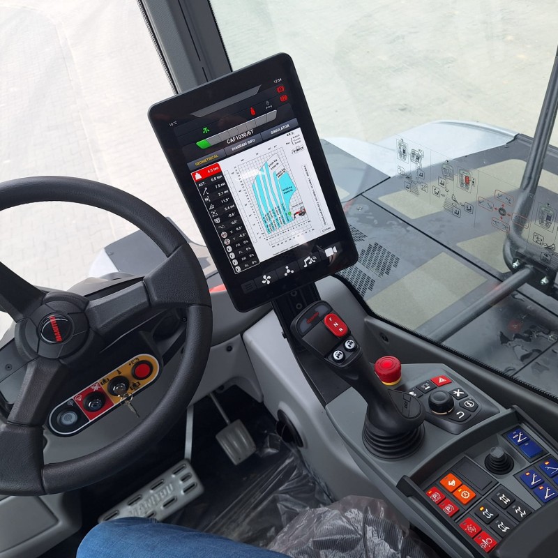 Rotating telehandler Manitou MRT 2660 VISION +