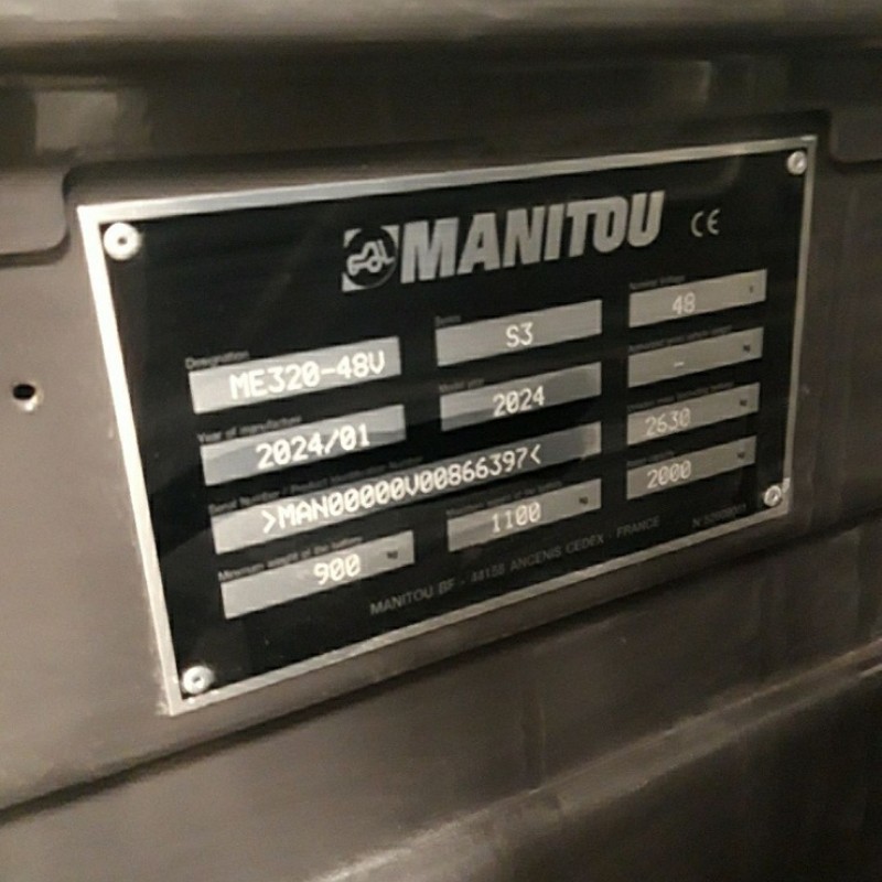 Мачтовый погрузчик Manitou ME320