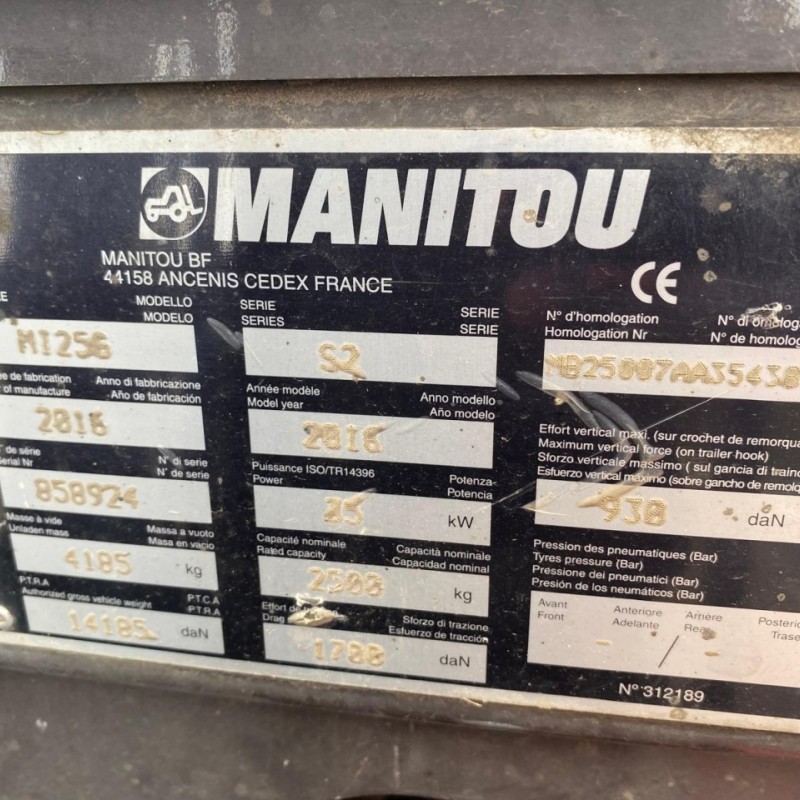 Masted forklift truck Manitou MI25G