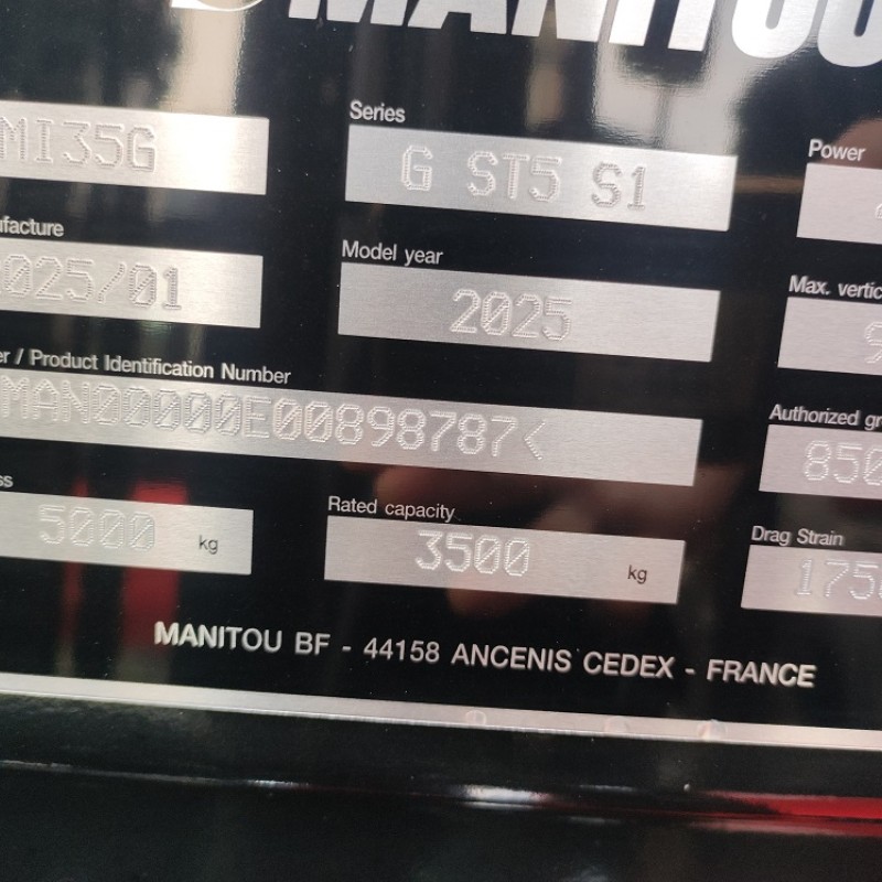 Empilhador de mastro Manitou MI35G