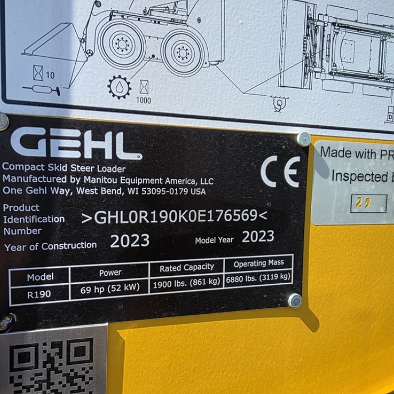 Kompaktlader Gehl R190 GEN:2