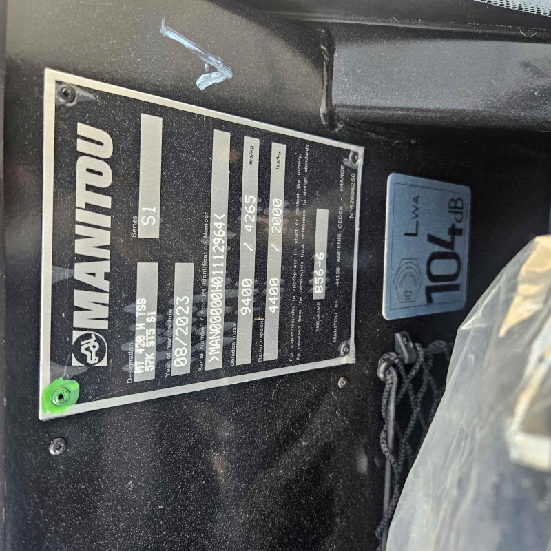 Sollevatore telescopico Manitou MT 420 H