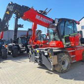 Drehbarer Teleskoplader Manitou MRT 2145 360 115 Vision