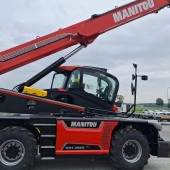 Rotating telehandler Manitou MRT 2660 VISION +