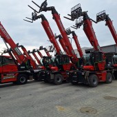 Rotating telehandler Manitou MRT 2260 VISION +