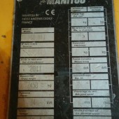 Nacelle élévatrice Manitou 160ATJ