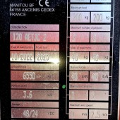 Platforma robocza Manitou 120 AETJ-C