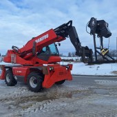 Drehbarer Teleskoplader Manitou MRT 1840 EASY