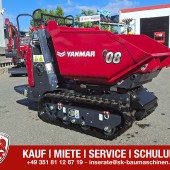 Tracked dumper Yanmar C08-A TV