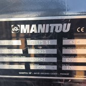 Masted forklift truck Manitou MI 25 G ST5