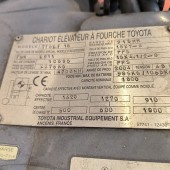 Maststapler Toyota 7FBEF18