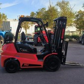 Masted forklift truck Manitou MI 25 G ST5