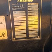 Aerial work platform Manitou 160 ATJ