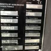 Carretilla telescópica Manitou MT 1840