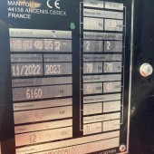 Aerial work platform Manitou 160ATJ