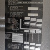 Chariot à mât Manitou ME425C