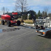 Aerial work platform Manitou TJ 65+