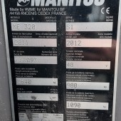 Chariot à mât Manitou ME320